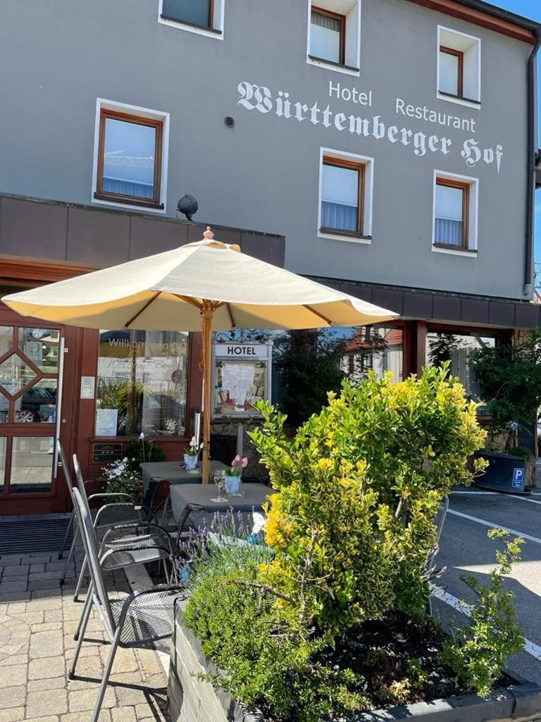 Hotel Wuerttemberger Hof Garni ロッテンブルク エクステリア 写真